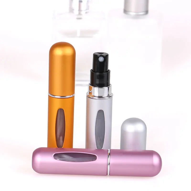 8/5ml Perfume Refill Bottle Portable Mini Refillable Spray Jar Scent Pump Empty Cosmetic Containers Atomizer for Travel Tool Hot