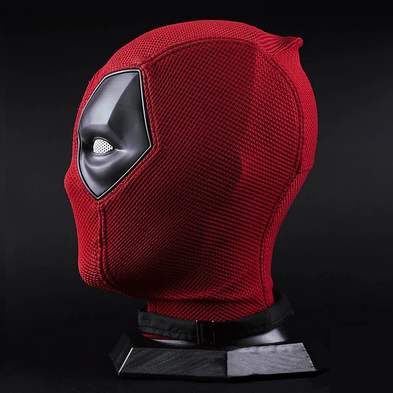 Marvel Deadpool Wade Winston Wilson Cosplay Nylon Mask Headgear Knitted Cotton Mesh Helmet Halloween Party Carnival Props