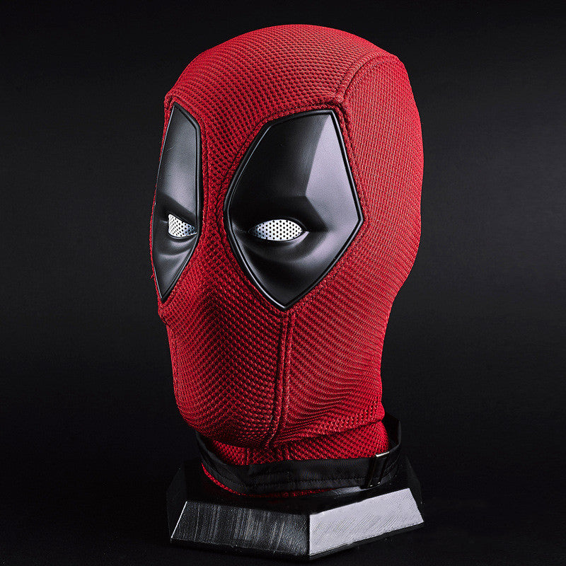 Marvel Deadpool Wade Winston Wilson Cosplay Nylon Mask Headgear Knitted Cotton Mesh Helmet Halloween Party Carnival Props