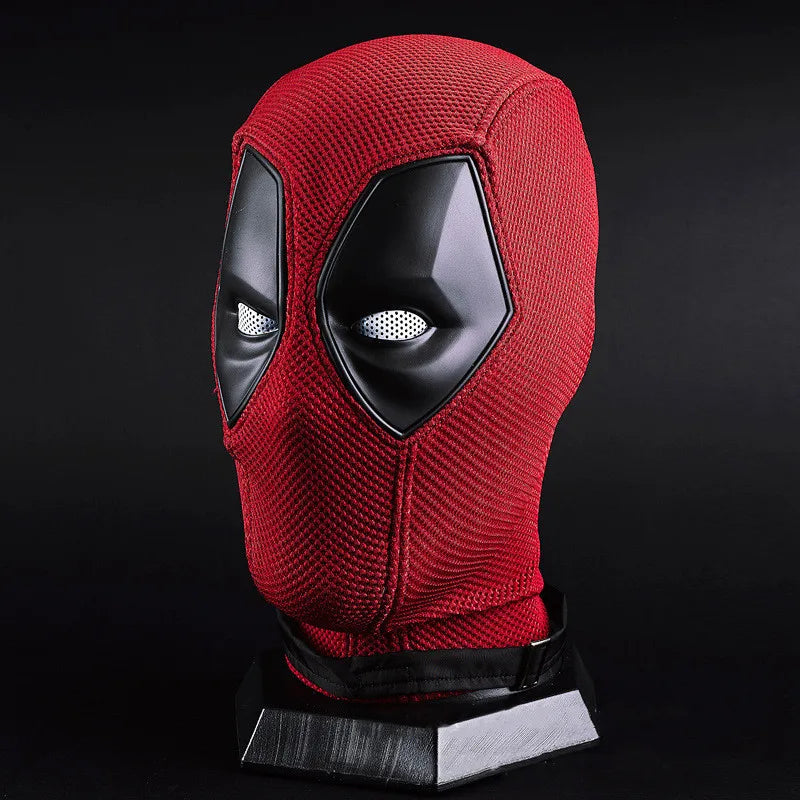 Marvel Deadpool Wade Winston Wilson Cosplay Nylon Mask Headgear Knitted Cotton Mesh Helmet Halloween Party Carnival Props