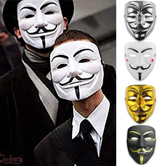 Anonymous Cosplay Masks For Halloween Masks Movie Cosplay V For Vendetta Mask Party Mask Props Film Theme Mask Gifts For Kids