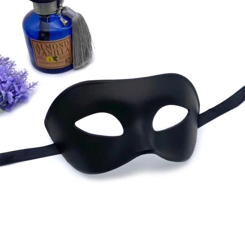 Women Man Sexy Gentleman Masquerade Mask Prom Mask Halloween Party Cosplay Costume Wedding Decoration Props Black White