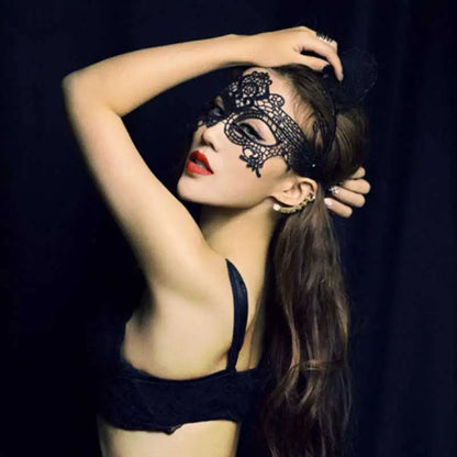 Sexy Lace Mask Women Eye Masquerade Halloween Party Masks masked ball Cosplay masque Venetian Costumes Carnival half face Mask