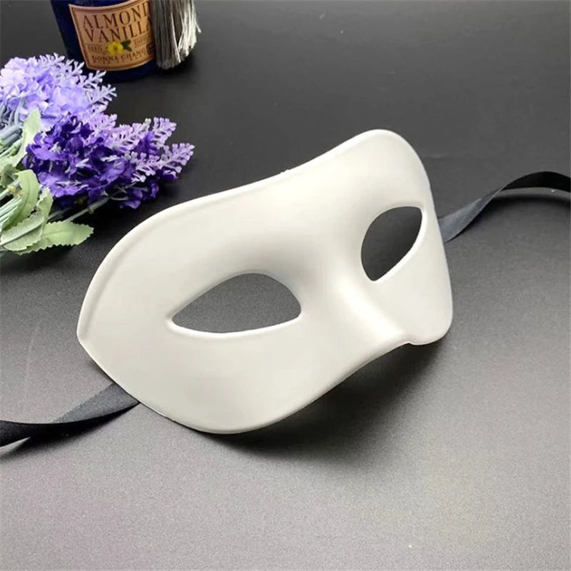 Women Man Sexy Gentleman Masquerade Mask Prom Mask Halloween Party Cosplay Costume Wedding Decoration Props Black White