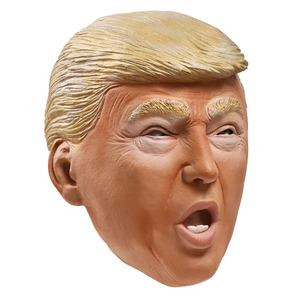 Trump 2020 Mask Trump Face Masks Cosplay Masques Latex Mascarillas Anime Mascaras Vote For President Halloween Costumes Props