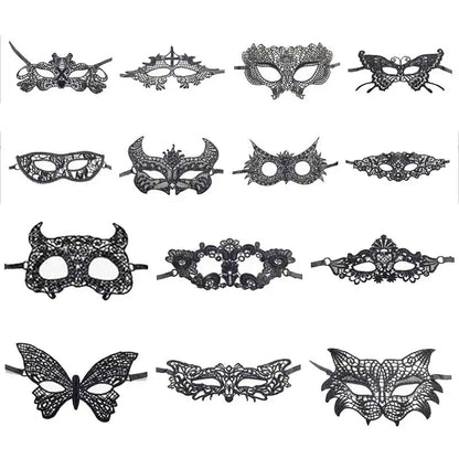 Sexy Lace Mask Women Eye Masquerade Halloween Party Masks masked ball Cosplay masque Venetian Costumes Carnival half face Mask