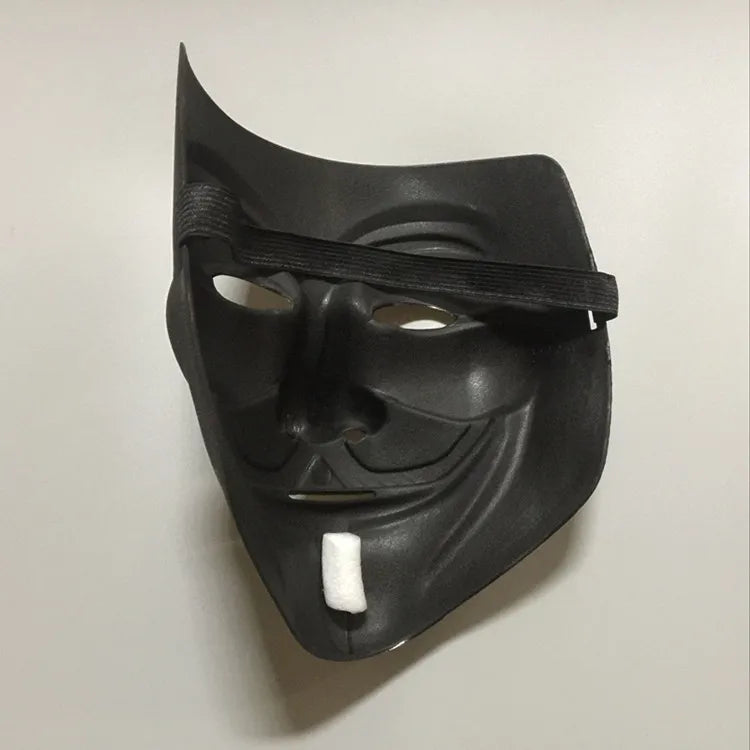 1Pcs/set  Halloween Party Mask V for Vendetta Mask Bape Full Face Mask Anonymous Guy Fawkes Fancy Dress Adult Costume 1pc