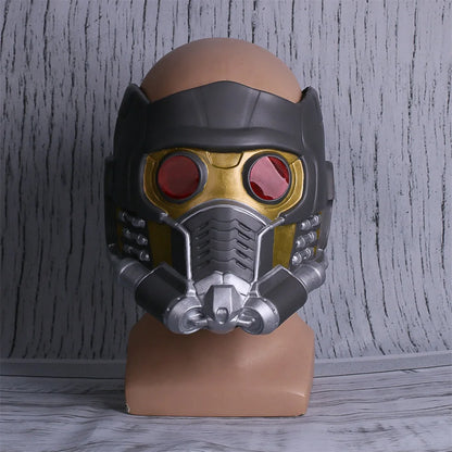 Cosplay Star Lord LED Helmet Latex Mask Infinity War Peter Jason Quill LED Mask Superhero Props Halloween Party