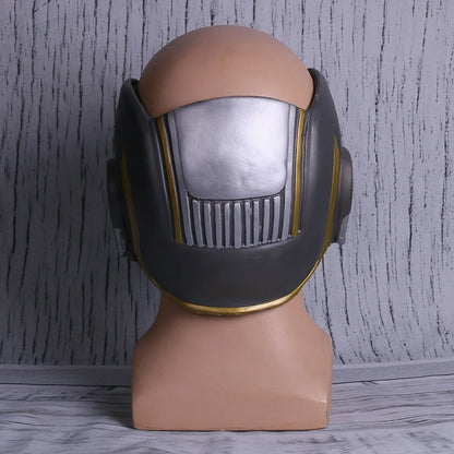 Cosplay Star Lord LED Helmet Latex Mask Infinity War Peter Jason Quill LED Mask Superhero Props Halloween Party