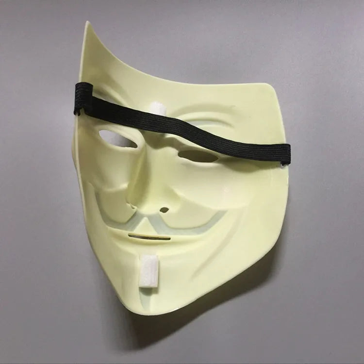 1Pcs/set  Halloween Party Mask V for Vendetta Mask Bape Full Face Mask Anonymous Guy Fawkes Fancy Dress Adult Costume 1pc