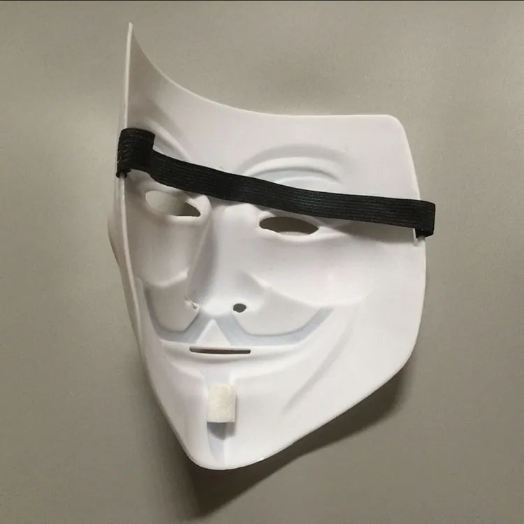 1Pcs/set  Halloween Party Mask V for Vendetta Mask Bape Full Face Mask Anonymous Guy Fawkes Fancy Dress Adult Costume 1pc