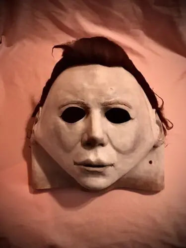 Halloween 1978 Michael Myers Mask Horror Cosplay Costume Latex Masks Halloween Props for Adult White High Quality