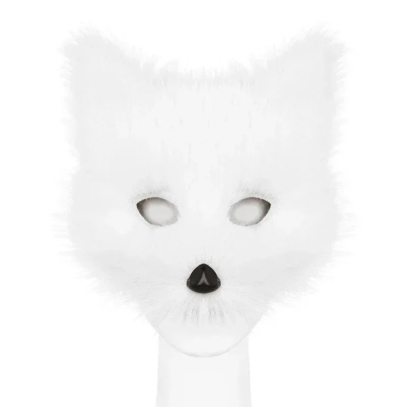 Halloween Ball Masks Animal Wolf Fox Make-up Masks For Men and Women Animation Exhibition Cosplay Festival Performance Props