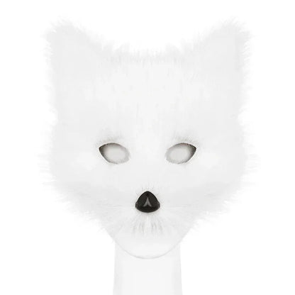 Halloween Ball Masks Animal Wolf Fox Make-up Masks For Men and Women Animation Exhibition Cosplay Festival Performance Props