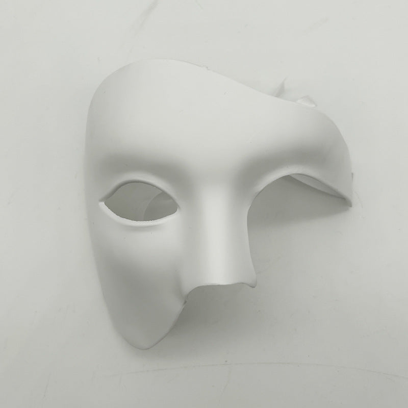 Masquerade Cosplay Masks Fashion Creative Phantom Half Face Mask Carnival Costume Props Halloween Party Anonymous Face