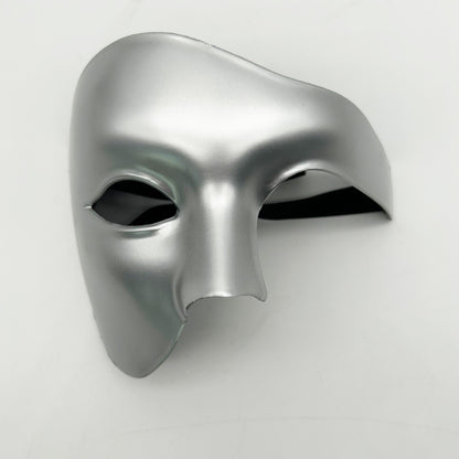 Masquerade Cosplay Masks Fashion Creative Phantom Half Face Mask Carnival Costume Props Halloween Party Anonymous Face