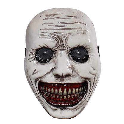 Horror The Exorcist Smiling Face Demon Mask Cosplay Evil Creepy Ghost Skull Plastic Masks Halloween Carnival Party Costume Props