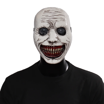 The Exorcist Smiling Face Demon Mask Cosplay Evil Creepy Ghost Skull Plastic Masks Halloween Carnival Purim Party Costume Props