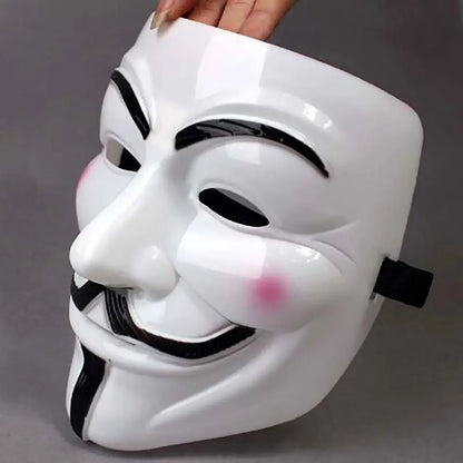 Halloween Cosplay Masks V for Vendetta Movie Anonymous Mask for Adult Kids Film Theme Mask Party Gift Cosplay Costume Accessory