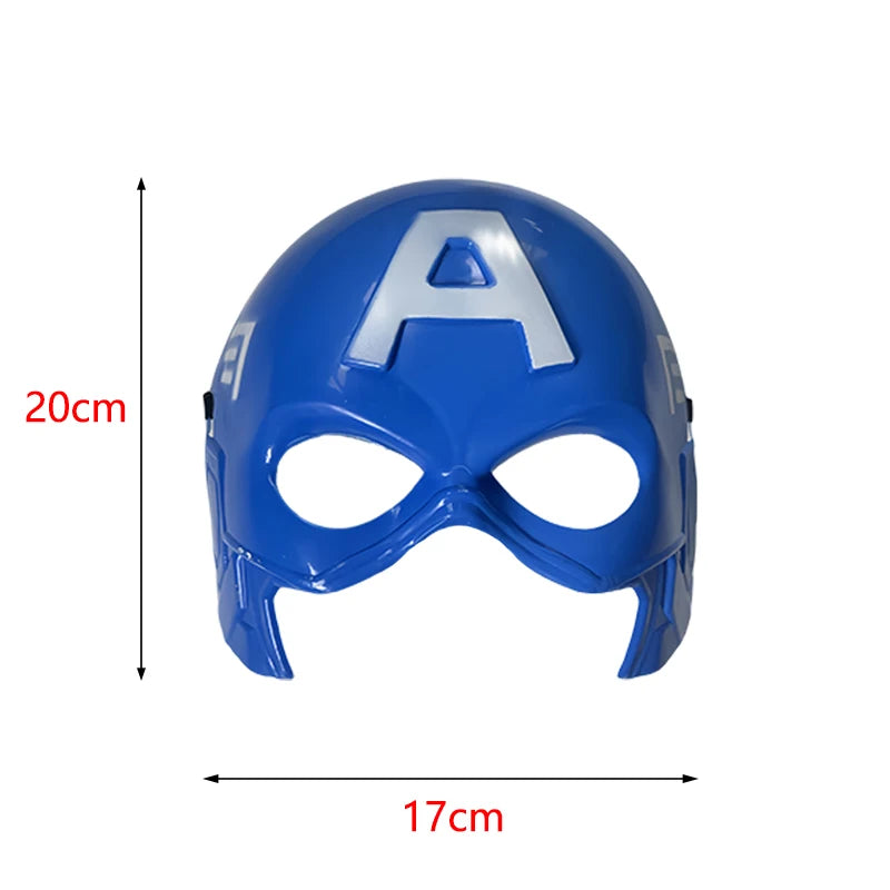 BEAST KINGDOM Iron Man Mask Hulk Spider Man Cosplay Props Theme Hero Funny Mask Halloween Carnival Party Birthday Cos Children