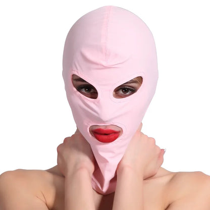 Elasticity Balaclava Cap Unisex Standard Seamless Fetish Hoods for Halloween Cosplay Party Hat Tactical Face Mask Games