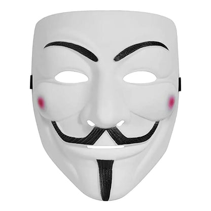 Halloween Cosplay Masks V for Vendetta Movie Anonymous Mask for Adult Kids Film Theme Mask Party Gift Cosplay Costume Accessory