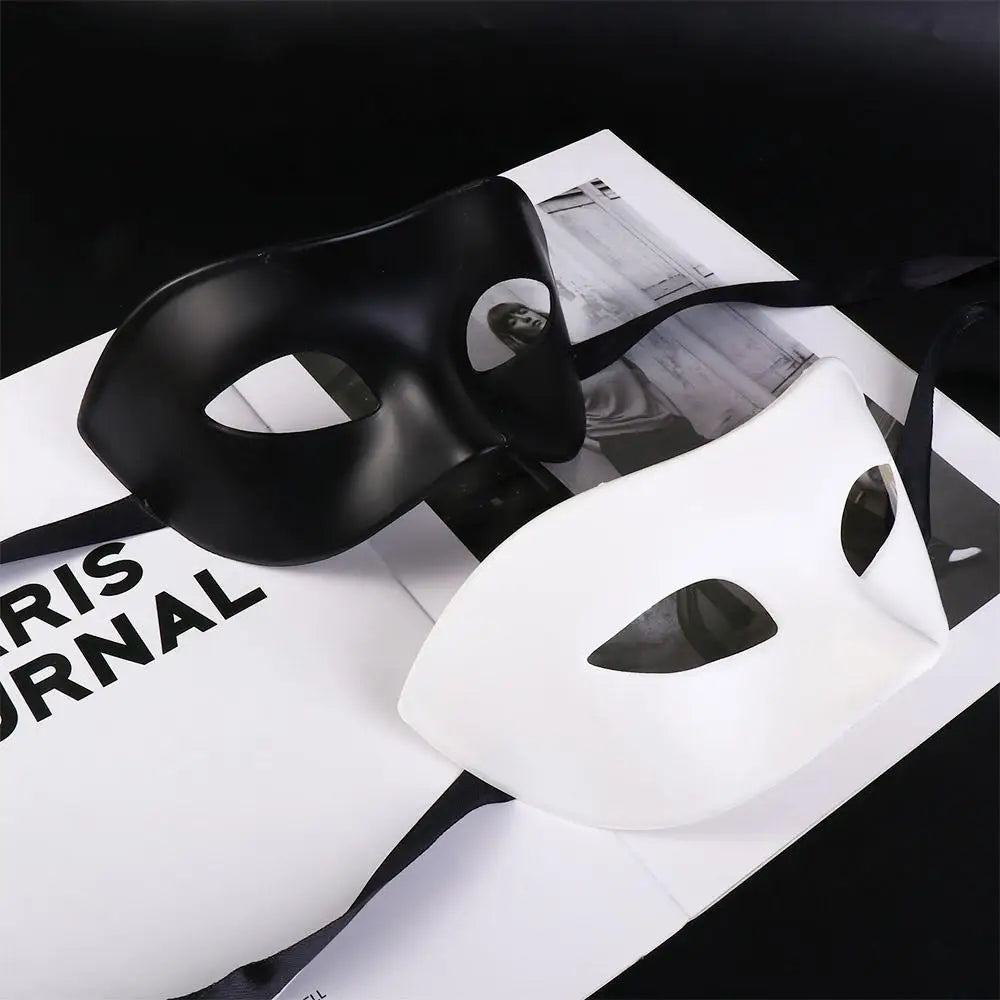 Women Man Sexy Gentleman Masquerade Mask Prom Mask Halloween Party Cosplay Costume Wedding Decoration Props Black White