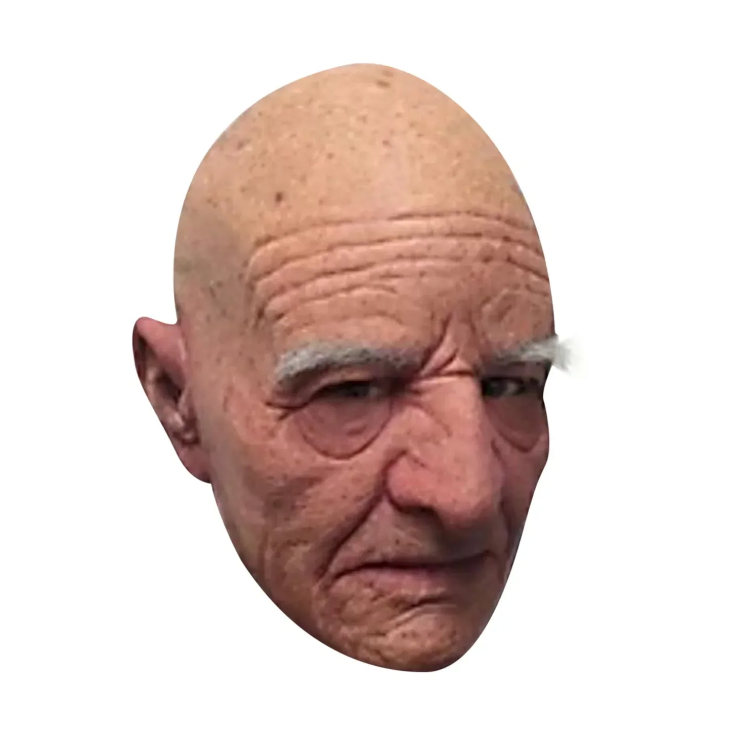 Movie Breaking Bad Halloween Scary Bald Old Man Mask Costume Party Fun Latex Cosplay Headgear Party Performance Props