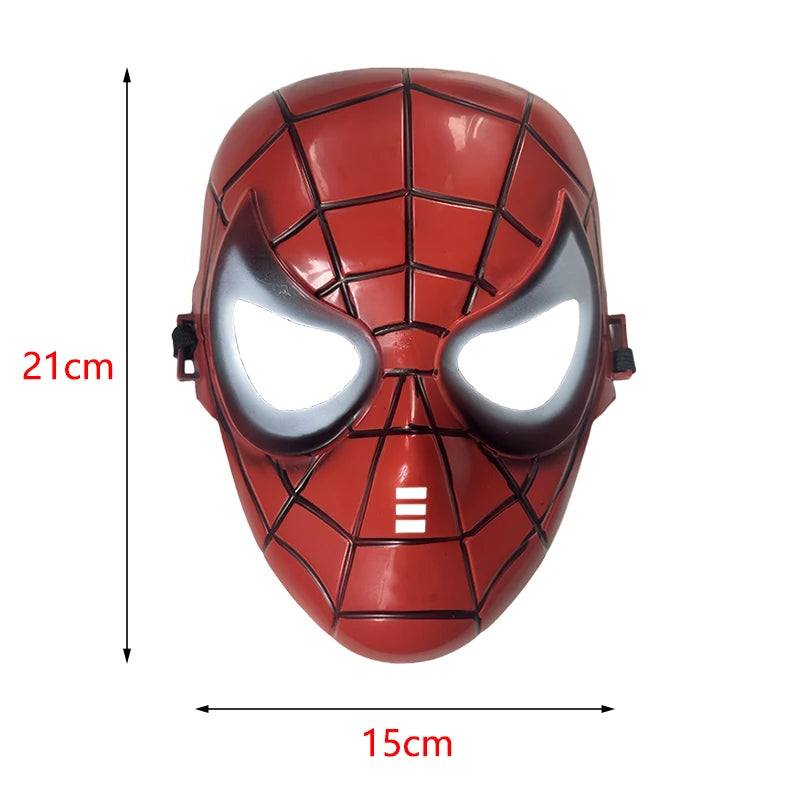 BEAST KINGDOM Iron Man Mask Hulk Spider Man Cosplay Props Theme Hero Funny Mask Halloween Carnival Party Birthday Cos Children